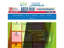 Tablet Screenshot of pocono967.com